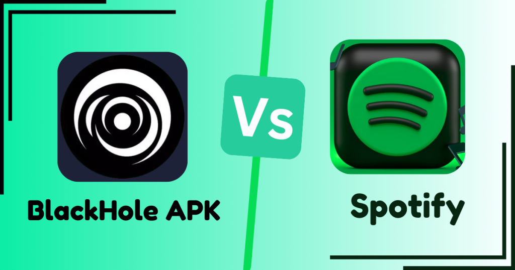 BlackHole Apk Vs Spotify